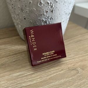 Wander Beauty Double Date Lip & Cheek Balm Duo New Sealed Authentic